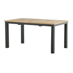 Kerti asztal Dallas 2845 (Fekete + Barna)