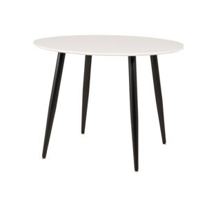 Asztal Dallas 126 (Fehér + Fekete)