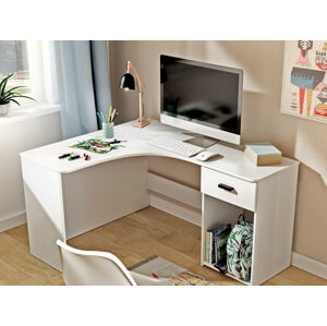 Sarok íróasztal Austin 303 (Fehér)