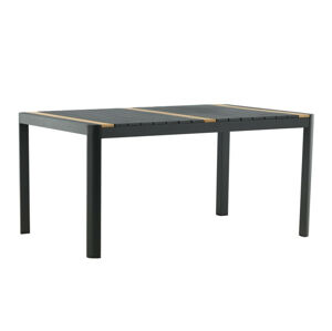Kerti asztal Dallas 2834 (Fekete + Barna)