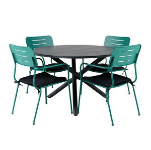 Asztal és szék garnitúra Dallas 3847 (Zöld)