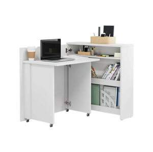 Sarok íróasztal Concept Pro Lenart AH157 (Fehér)