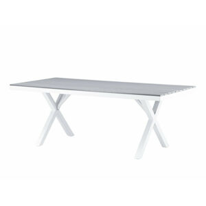 Kerti asztal Dallas 3392 (Szürke + Fehér)