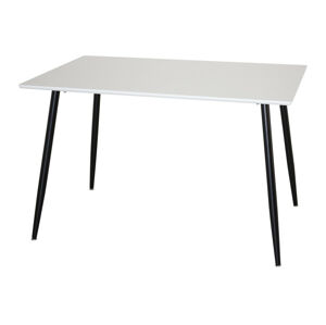 Asztal Dallas 4306 (Fényes fehér + Fekete)