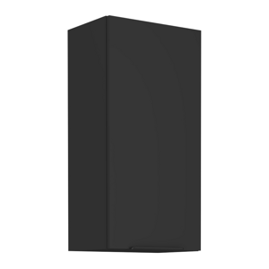 Felső szekrény, fekete, SIBER 45 G-90 1F