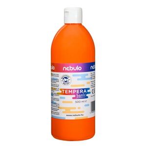 Tempera, 500 ml, NEBULO, narancssárga - 0.5 liter/db