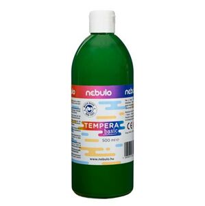 Tempera, 500 ml, NEBULO, zöld - 0.5 liter/db