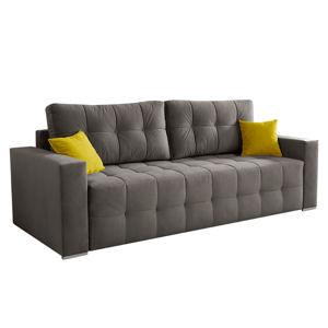 Kanapé Big sofa, barna/mustár, AGIL