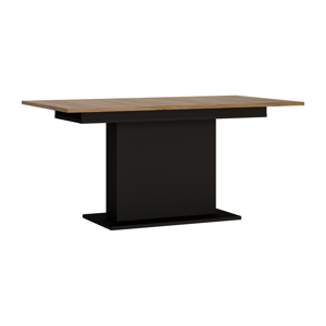 Kihúzható asztal, catania tölgy/szürke kozmosz, 160-200x90 cm, MALORKA BROT02