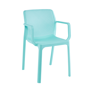 Rakásolható szék, mentol/műanyag, FRENIA