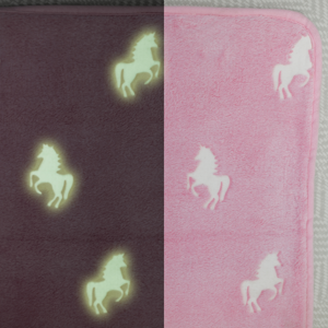 TEMPO-KONDELA GLOVIS TYP 2, világító szőnyeg, rózsaszín/mintás, 120x160 cm