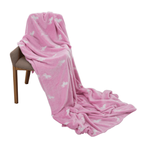 Világító takaró, rózsaszín/mintás, 150x200 cm, GLOVIS TYP 2