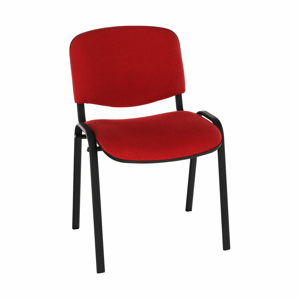Irodai szék, piros, ISO NEW C16