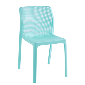 Rakásolható szék, mentol/műanyag, LARKA