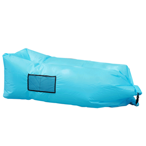 Felfújható babzsák/lazy bag, kék, LEBAG