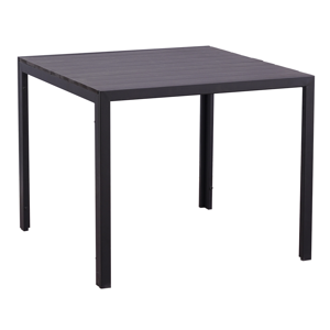 Kerti asztal, 90 cm, fekete, MADERUP NEW