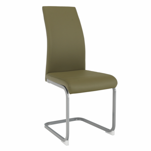 Étkező szék,oliva zöld/szürke, NOBATA