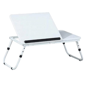 Notebook asztal, fehér, EVALD