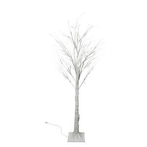 LED karácsonyi fa, nyírfa, 150 cm, WHITE BIRCH