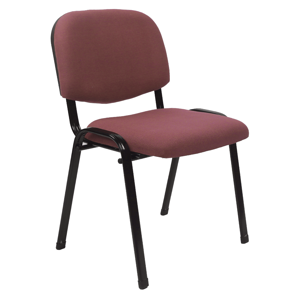 Irodai szék, vörösesbarna, ISO 2 NEW